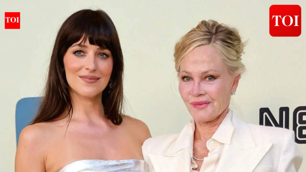 Dakota Johnson’s mother, Melanie Griffith, has just one word for her daughter’s romance with singer Role Model | English Movie News