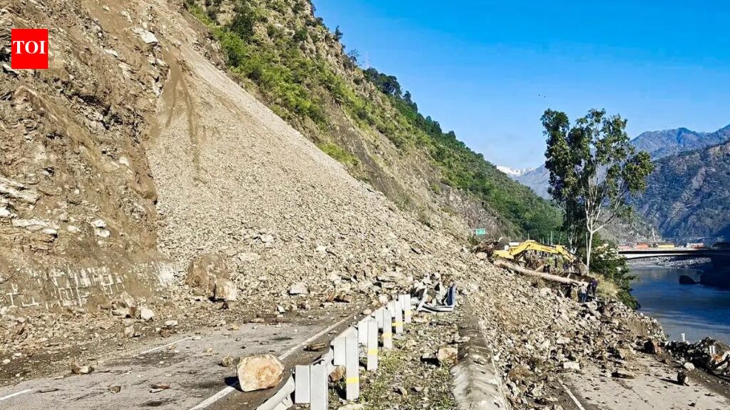 Landslides block Jammu-Srinagar National Highway in Ramban | India News