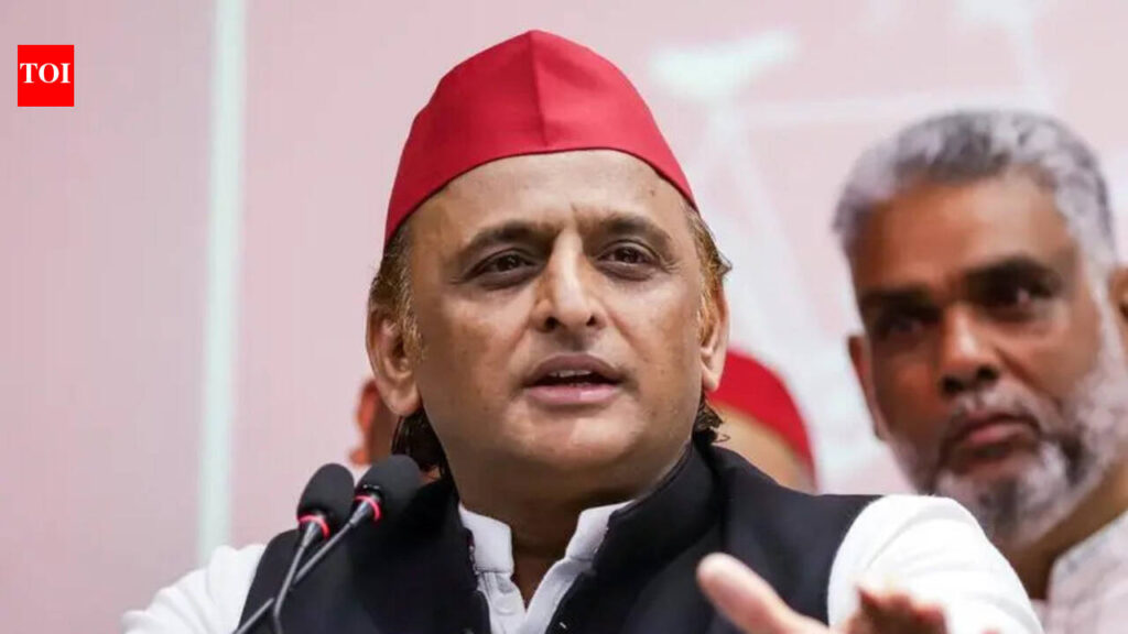 BJP against social justice, doesn’t go by Constitution, says Akhilesh | Lucknow News