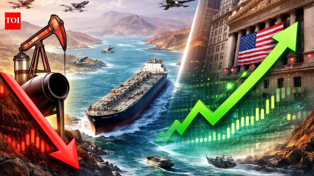 Iran-US ceasefire impact: Oil prices drop, Hormuz to see ‘controlled’ movement; global markets surge