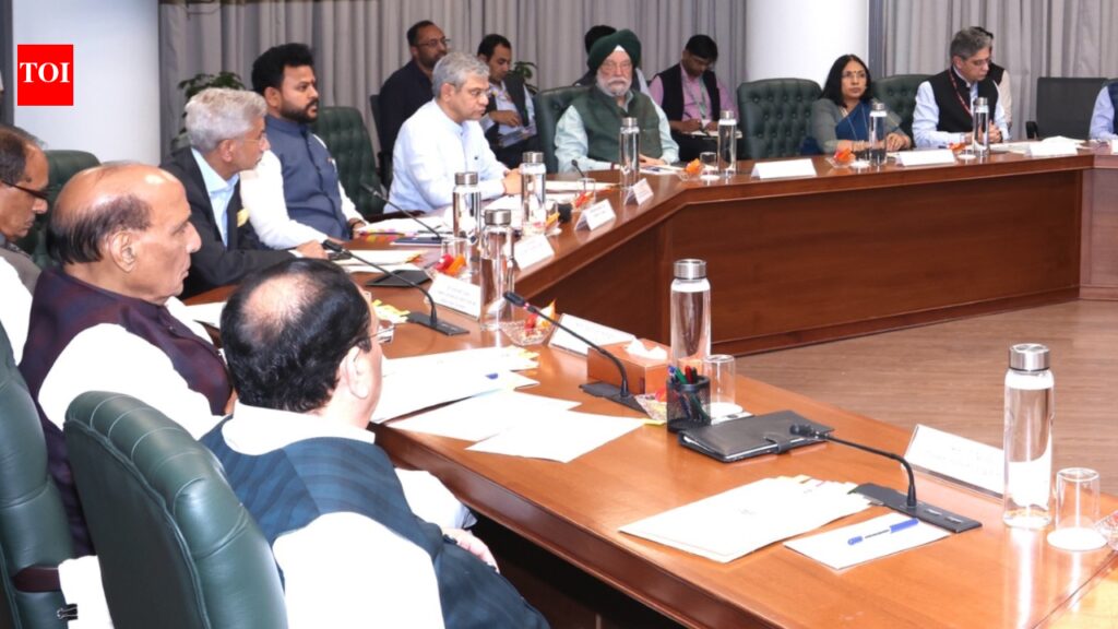 W Asia conflict: Rajnath-led GoM reviews LPG availability, says facilitating supply of essentials | India News