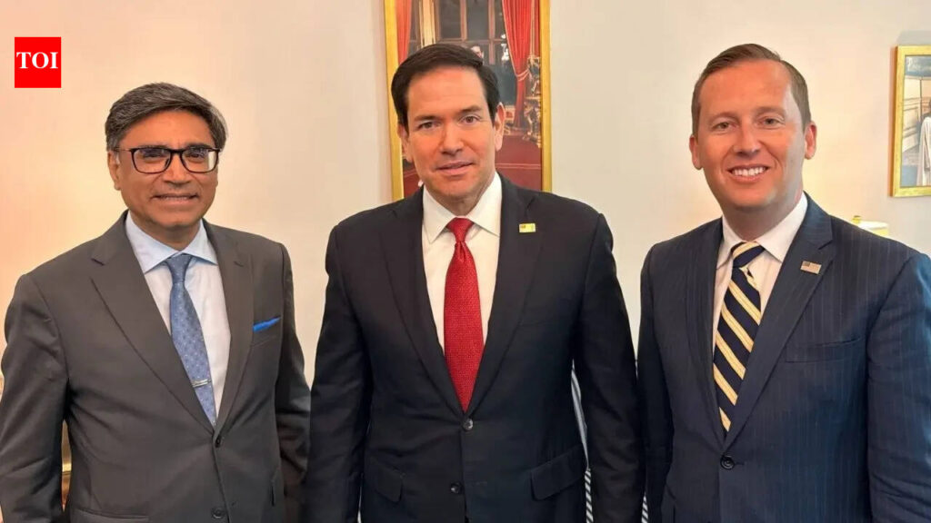 Marco Rubio Visit To India: Foreign secretary Vikram Misri meets Marco Rubio, Kash Patel in Washington: Key takeaways | India News