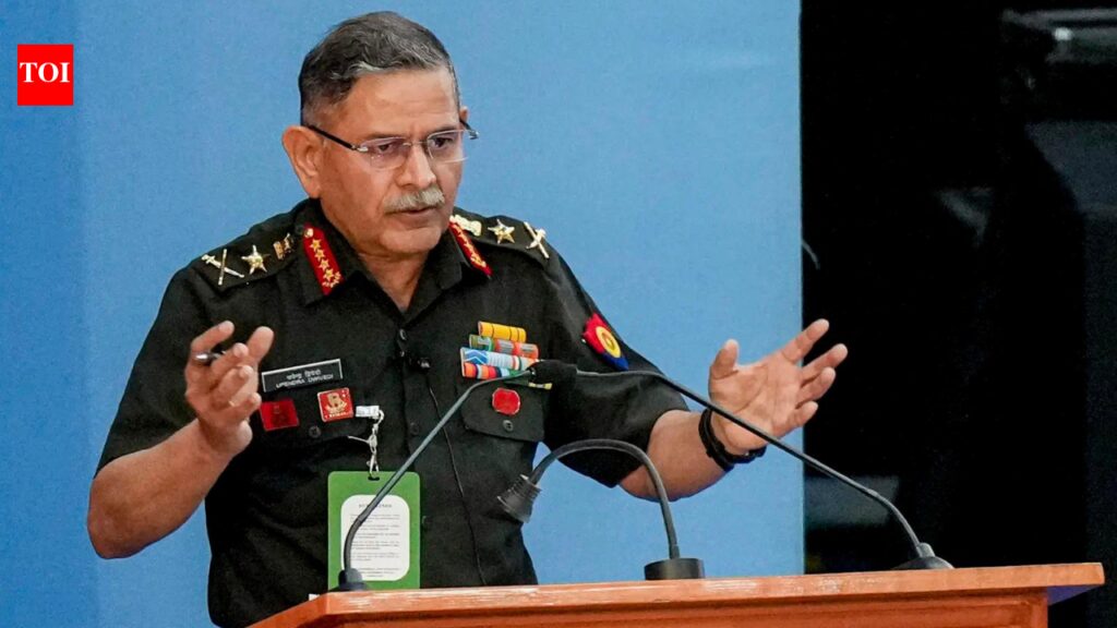 Army delayed strike during Op Sindoor at terror camps to respect namaz, reveals General Dwivedi | India News