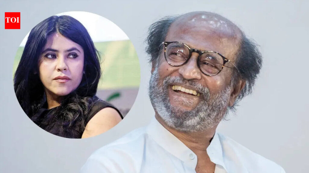 Rajinikanth played a pivotal role in giving Ektaa Kapoor her first show: ‘He saw I was upset’ |