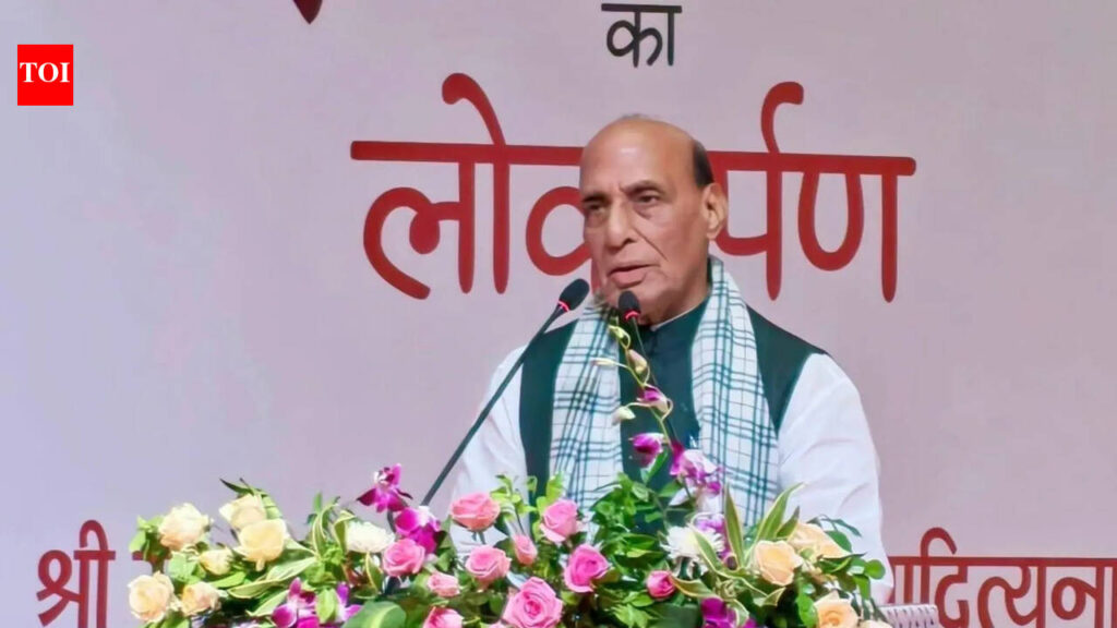 Lucknow has transformed, India’s stature rising globally: Rajnath | Lucknow News