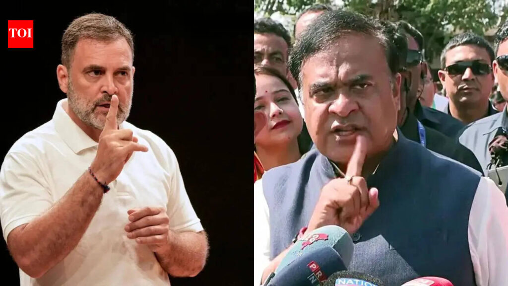 ‘Himanta most corrupt in country’: Rahul Gandhi backs Pawan Khera as passport row escalates | India News