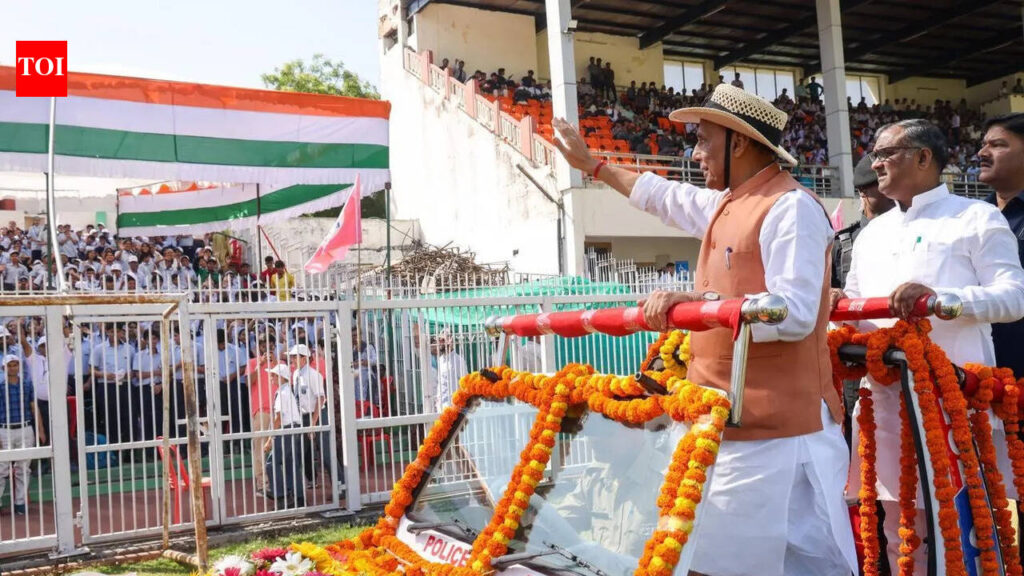 India in new era of sports, playing role in empowering society: Rajnath | Lucknow News