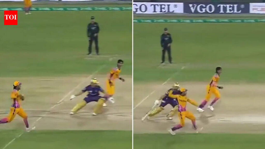 Comedy of errors in PSL! Chaos unfolds on free hit after yes-no call creates confusion – Watch | Cricket News
