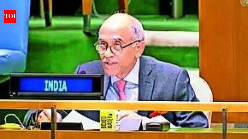 Expanding permanent category with veto critical to real reform of UNSC: India | India News