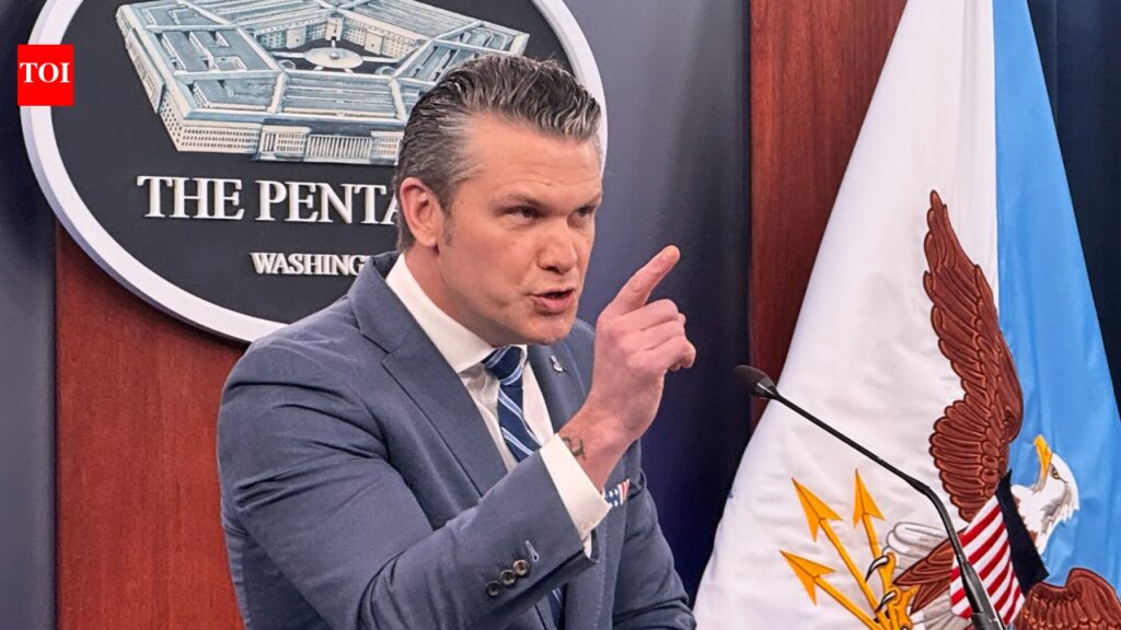 ‘Choose poorly and face blockade, bombs’: Pete Hegseth warns Iran over Hormuz crisis