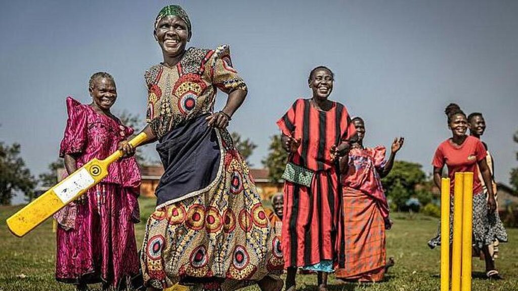 Uganda’s ‘cricket grannies’ bat away the loneliness