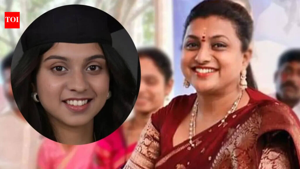 Anshu Malika: Roja’s daughter Anshu Malika creates history; proud mother celebrates daughter’s first Indian student recognition | Tamil Movie News