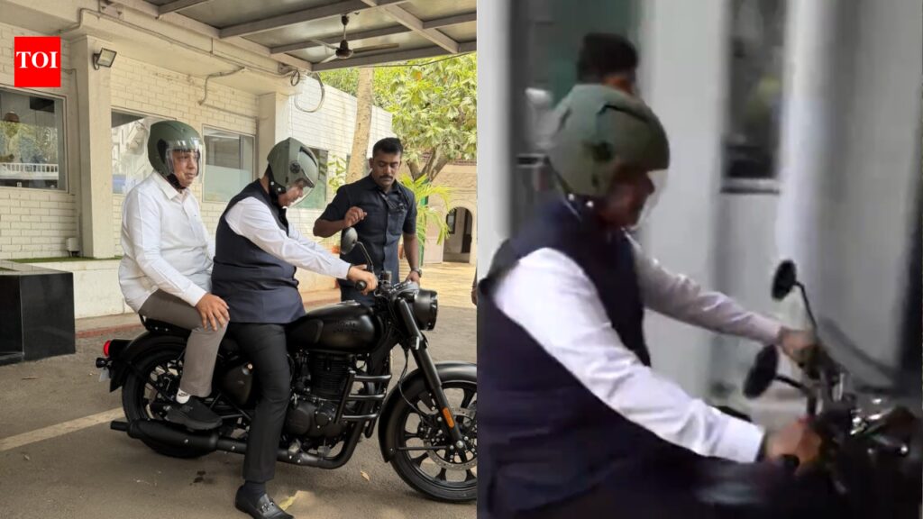 Devendra Fadnavis reaches Vidhan Bhavan on bike amid PM Narendra Modi’s fuel-saving push | Mumbai News