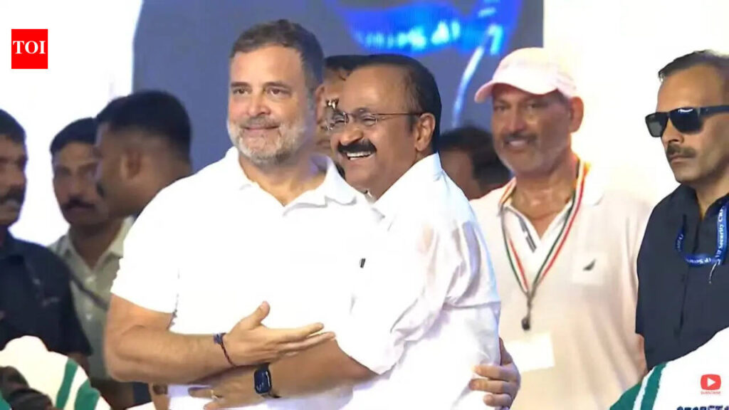 Kerala gets new govt as UDF returns after 10 years; VD Satheesan takes oath as CM