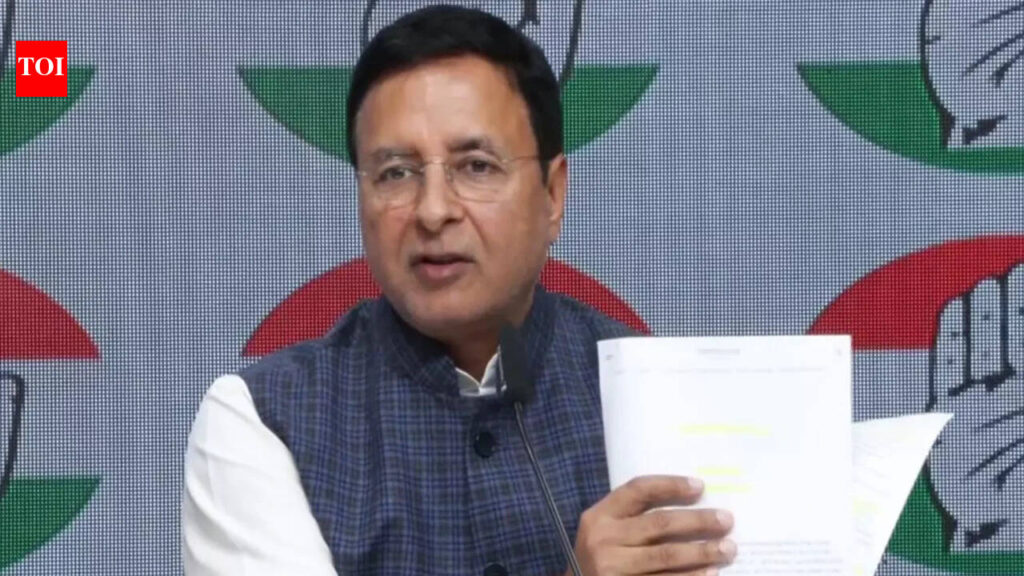 Congress MP Randeep Surjewala summoned by Assam police on Saturday