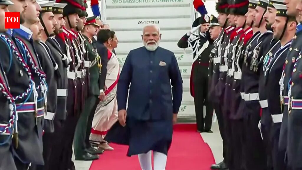 PM Modi arrives in Rome for final leg of five-nation tour; India-Italy ties, trade on agenda
