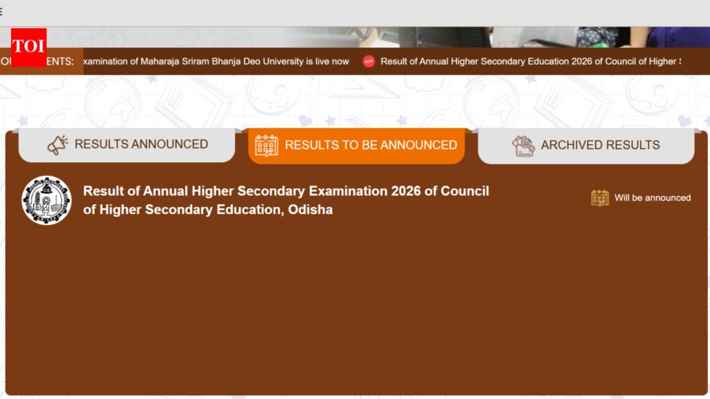 Odisha Plus Two Result 2026 declared, but students left waiting as official links remain inactive