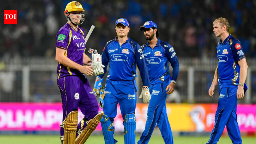 IPL 2026: KKR beat MI by four wickets to stay alive as playoff race heads into final round | Cricket News