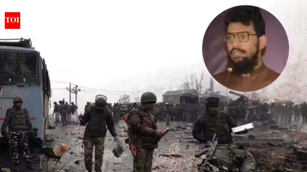 Hizbul & Al Badr chiefs join ISI men at burial of Pulwama mastermind Hamza Burhan in Pakistan | India News