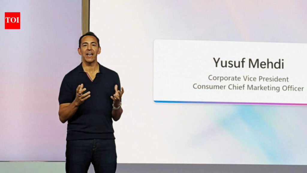 Microsoft’s top executive Yusuf Mehdi is leaving after 35 years; says in memo: I have decided the time is…