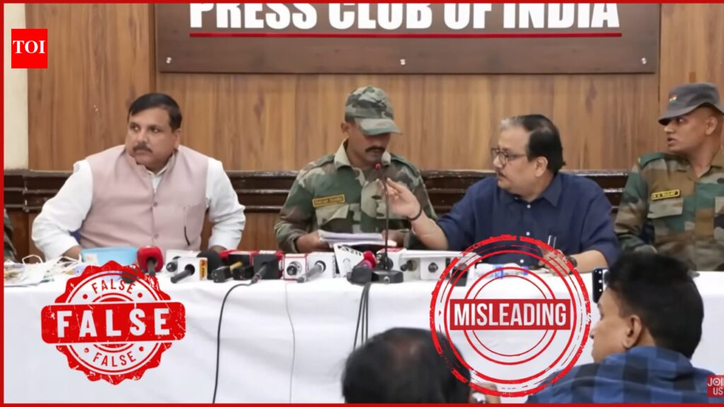 ‘Attempt to malign force’s image’: Army on video on a party presser; says soldiers in video either ‘dismissed or facing action’ | India News
