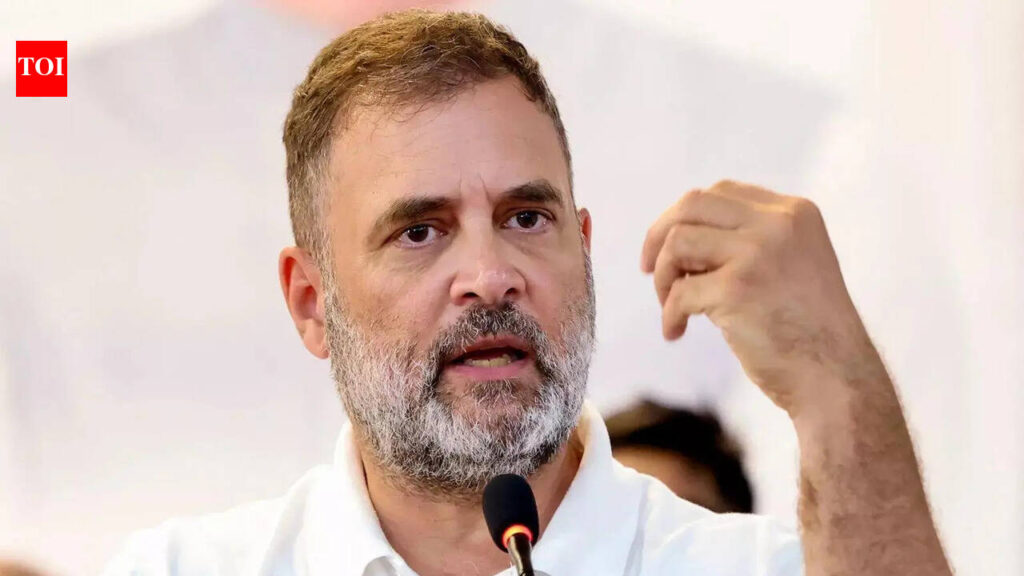 ‘Future of 22 lakh children at stake’: Rahul Gandhi vows continued NEET paper leak protests until Dharmendra Pradhan resigns | India News