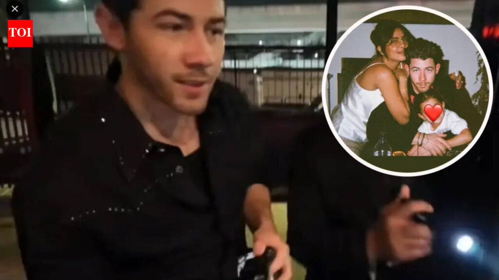 Nick Jonas melts hearts as fans spot phone wallpaper with photo of Priyanka Chopra and daughter Malti Marie – WATCH |