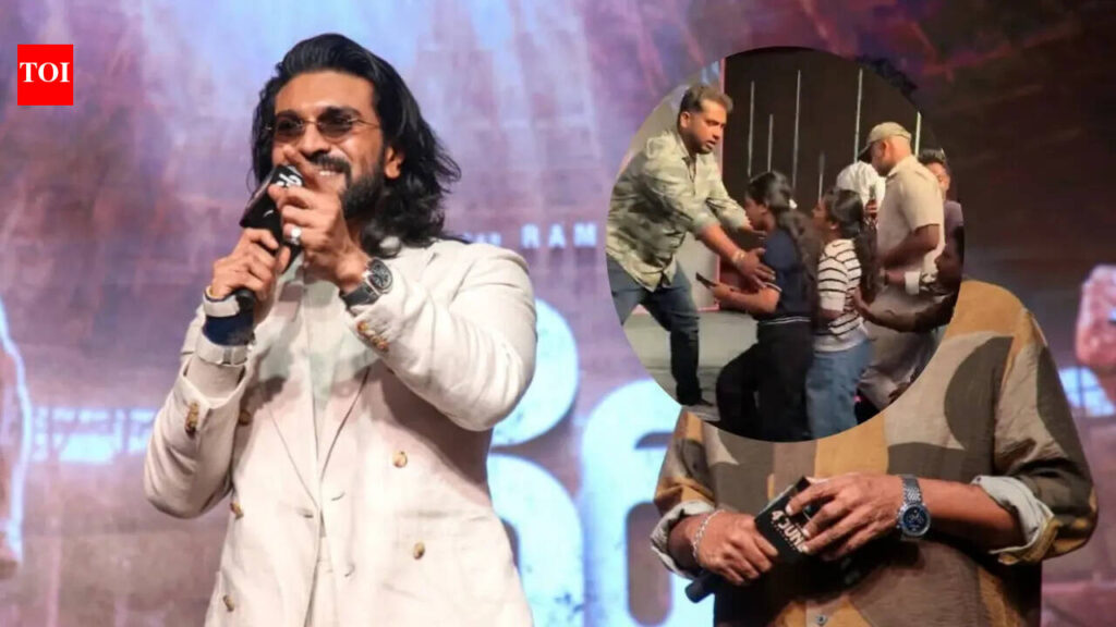 Ram Charan ‘Peddi’ Bengaluru event lands in controversy after female fans are allegedly manhandled by security – Watch | Telugu Movie News