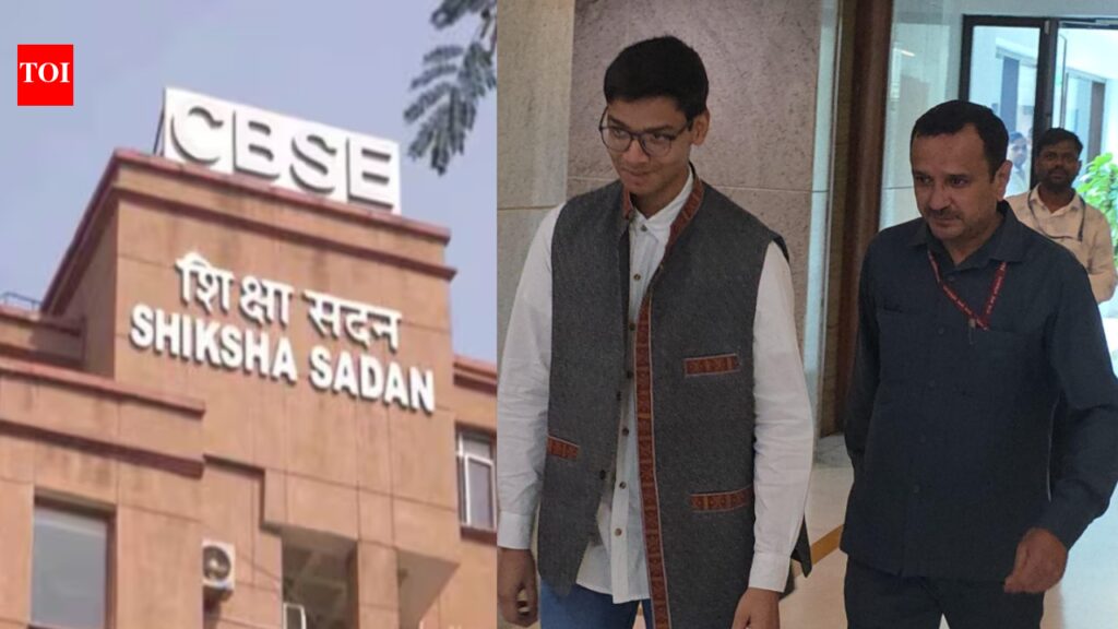 17-year-old Sarthak Sidhant appears before parliamentary panel over CBSE OSM concerns