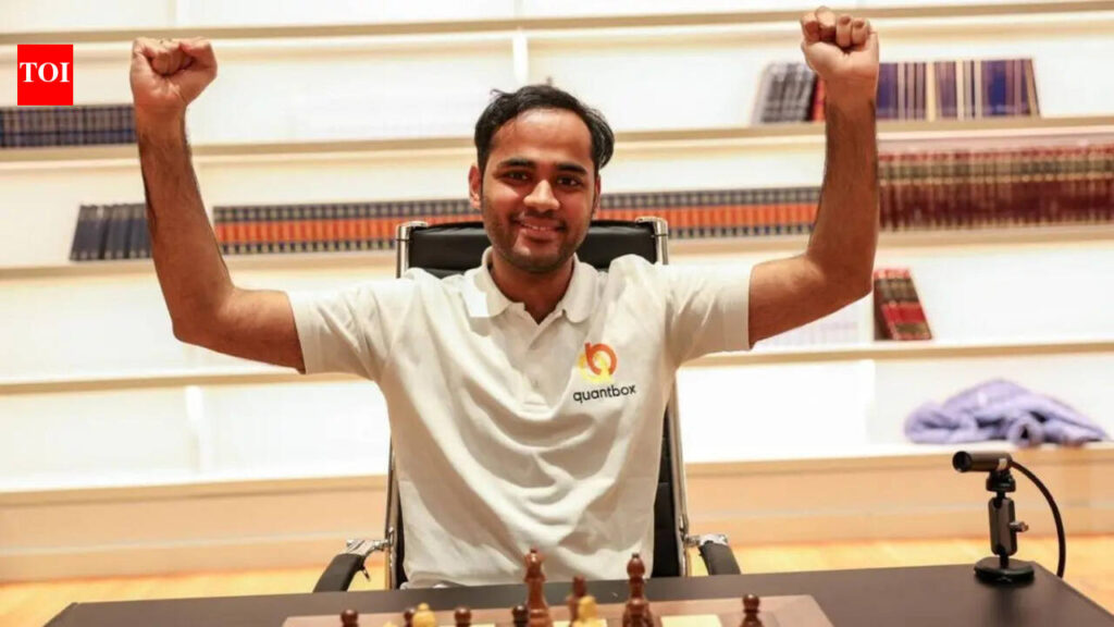Arjun Erigaisi becomes only Indian chess player in FIDE top 10 after latest rankings update | Chess News