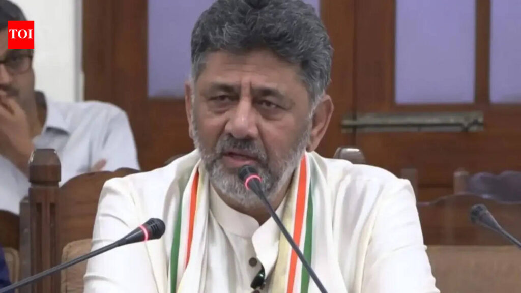 Karnataka CM DK Shivakumar announces free bus passes for students, private employment exchange, and youth clubs | Bengaluru News