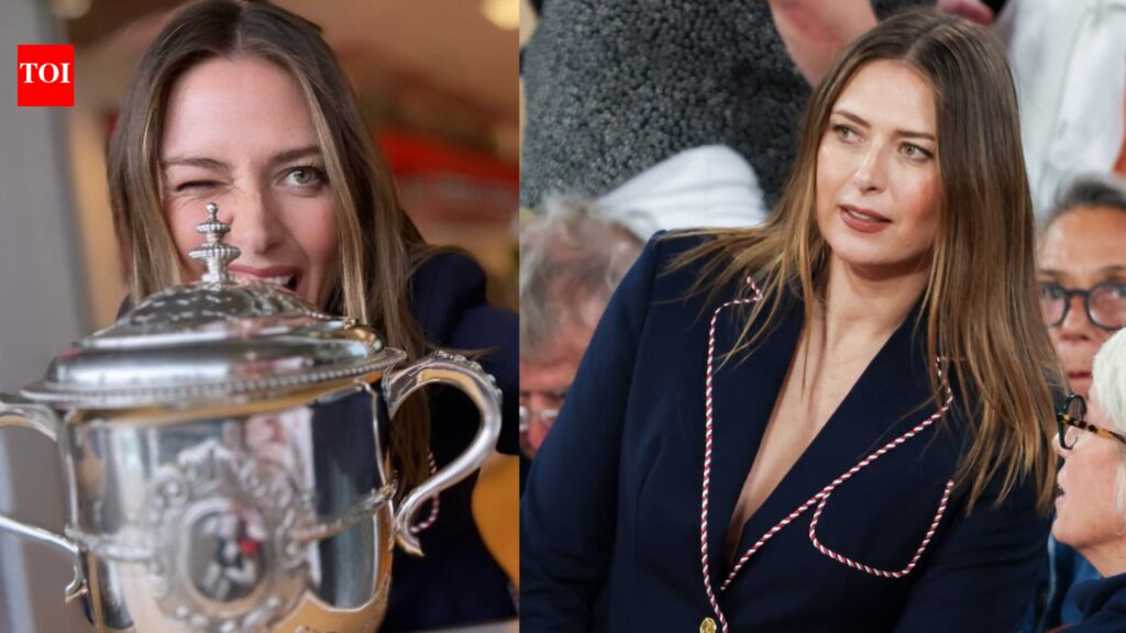 Tennis legend Maria Sharapova steals the French Open spotlight with stunning Roland Garros return that sparks huge reaction | International Sports News