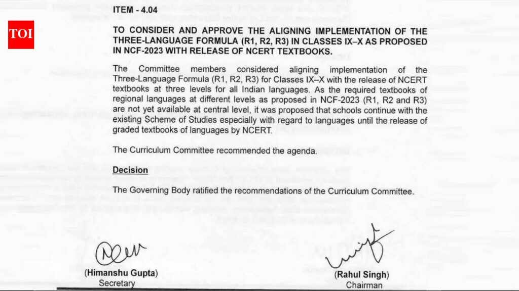 Cbse R3: Jairam Ramesh questions CBSE’s ‘U-turn’ on three-language policy, seeks accountability from Education Ministry