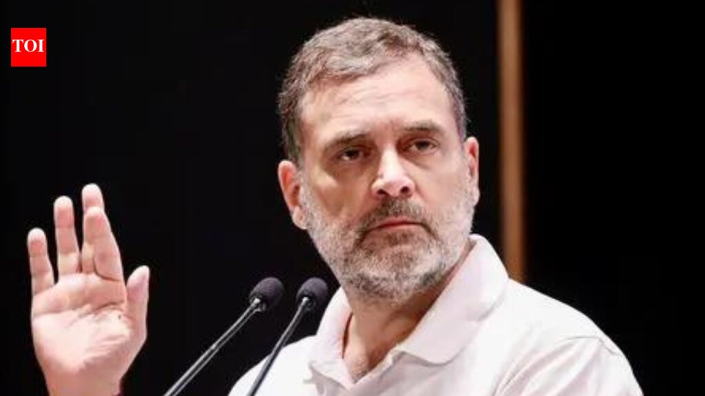‘Modi’s loot model’: Rahul Gandhi slams Centre over LPG price hike, Ujjwala subsidy cuts | India News