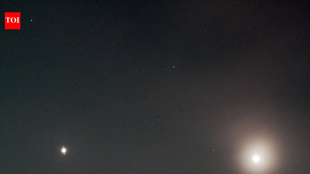 Eyes on sky witness Jupiter, Venus rendezvous | Lucknow News