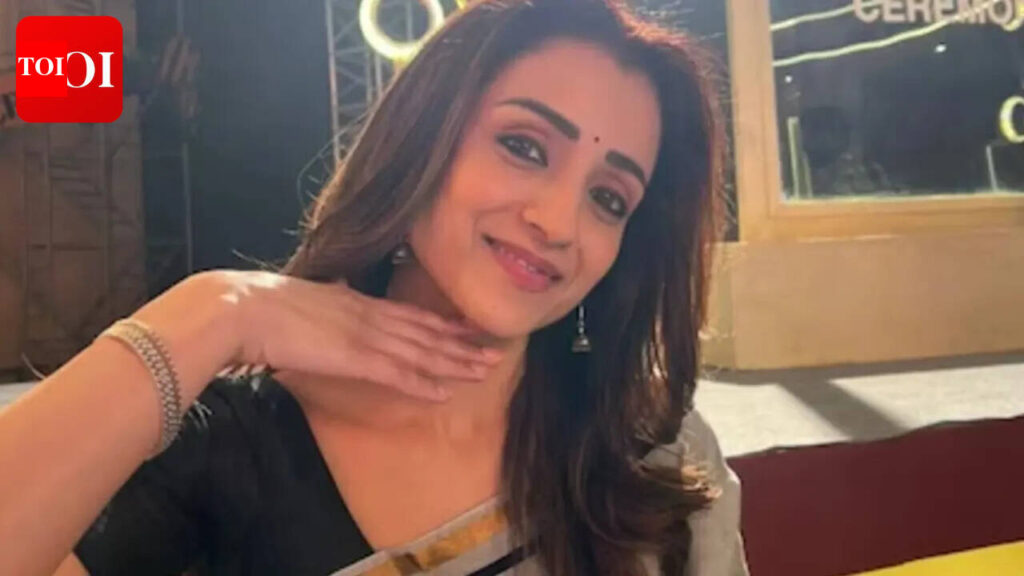 Trisha reveals the secret behind her toned body at 43: Here’s what keeps the ‘LEO’ star fit and strong | Tamil Movie News