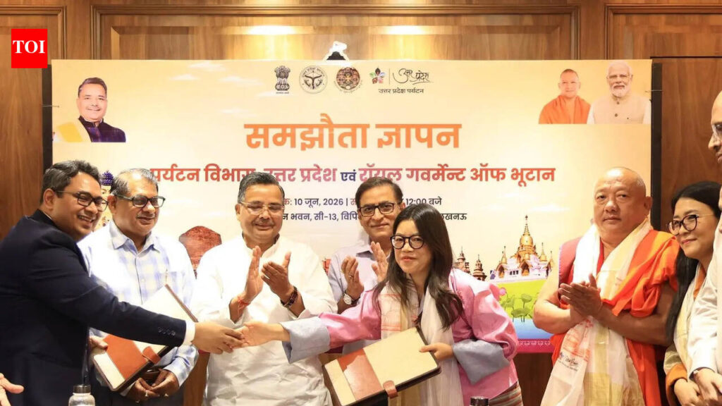 UP gives land to Bhutan for monastery in Sarnath | Lucknow News