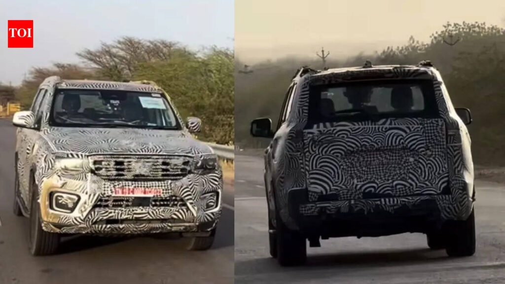 Mahindra Scorpio N facelift spied again! Key updates expected