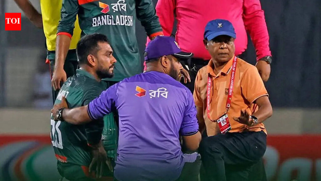 Mehidy Hasan Miraz rushed to hospital after heroic knock seals Bangladesh’s historic series win over Australia | Cricket News