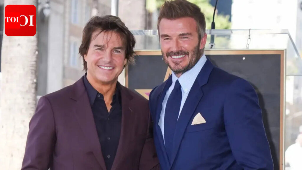 Tom Cruise praises David Beckham at Hollywood Walk of Fame ceremony; says ‘His is a Hollywood story’ – WATCH |
