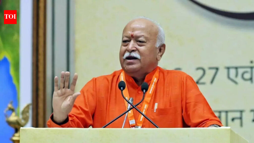 ‘RSS most misunderstood’: Mohan Bhagwat explains best way to understand Sangh | India News