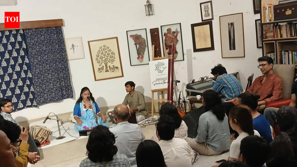 Artists light up musical evening at Lucknow Bioscope | Lucknow News