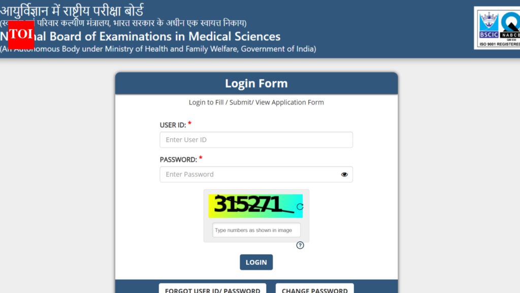 FMGE June 2026 exam city intimation slip out at natboard.edu.in: Check steps to download, admit card details