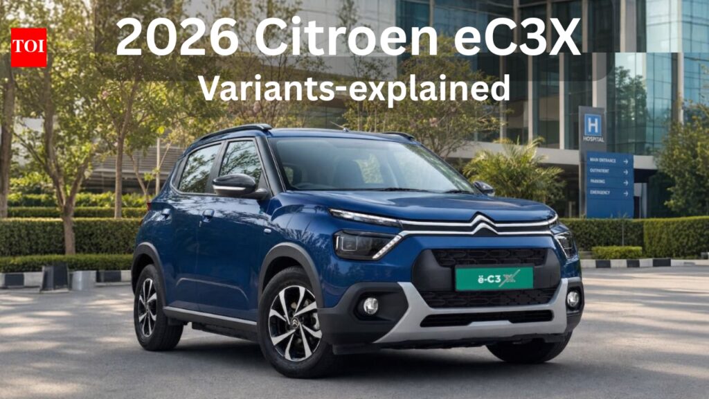 2026 Citroen eC3 X: Variant-wise features with price explained