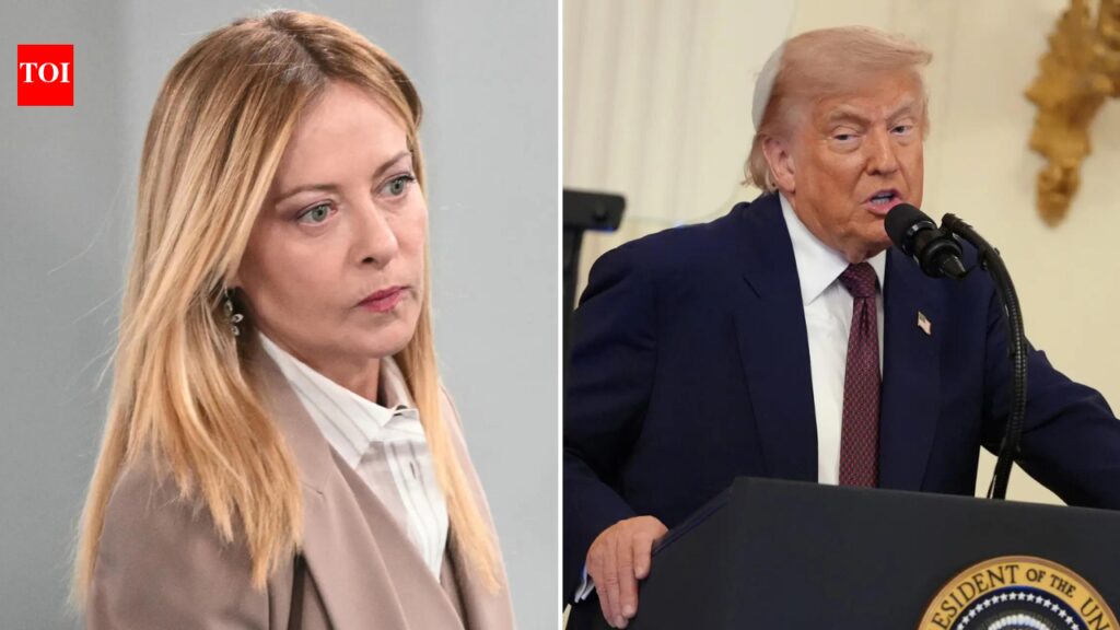 ‘Being your friend certainly hasn’t helped’: Italy’s Meloni fumes as Trump doubles down on ‘photo’ claim
