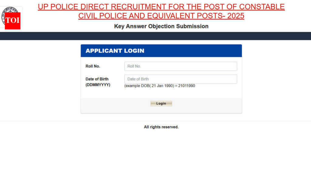 UP Police Constable answer key 2026 released at uppbpb.gov.in; objections accepted until June 23