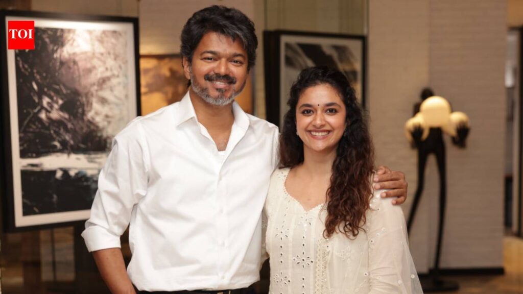 Thalapathy Vijay Birthday: Keerthy Suresh pens heartfelt birthday note for Tamil Nadu CM Vijay: ‘This year feels different’ |