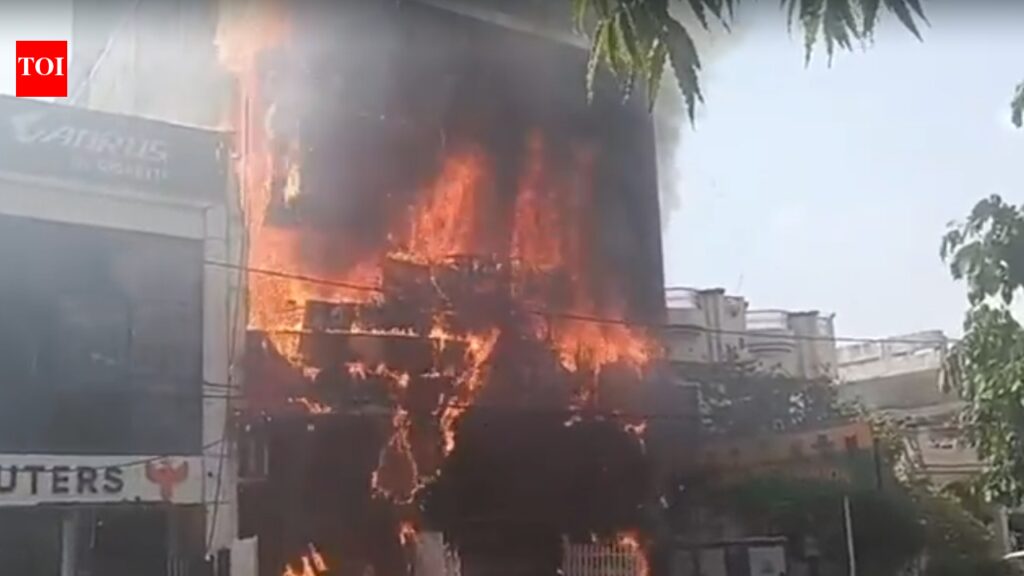3 months of excess load, no action: Why MVVNL suspended its engineer in Lucknow fire case | Lucknow News