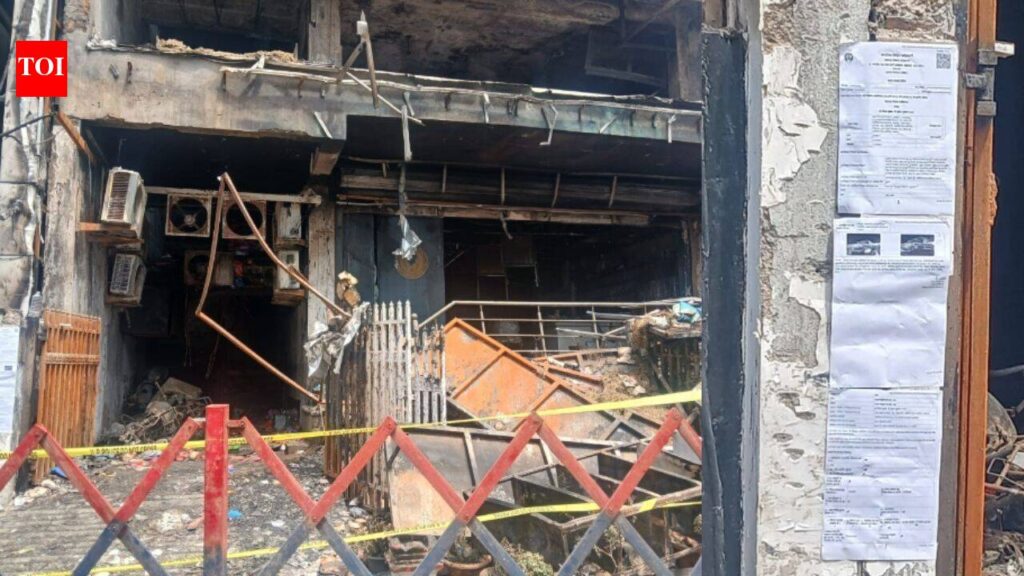 Lucknow gaming studio fire: After 15 deaths, LDA moves to demolish residential building-turned-commercial hub | Lucknow News
