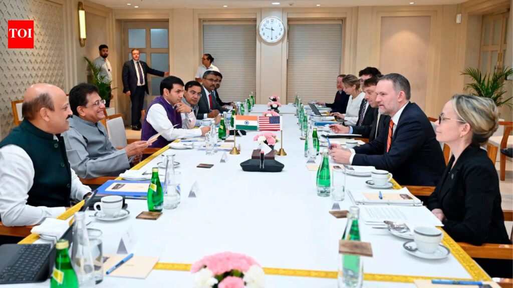 India Us Bilateral Trade Agreement: ‘Constructive and forward-looking’: India, US conclude ministerial-level talks on interim trade pact ahead of July tariff deadline